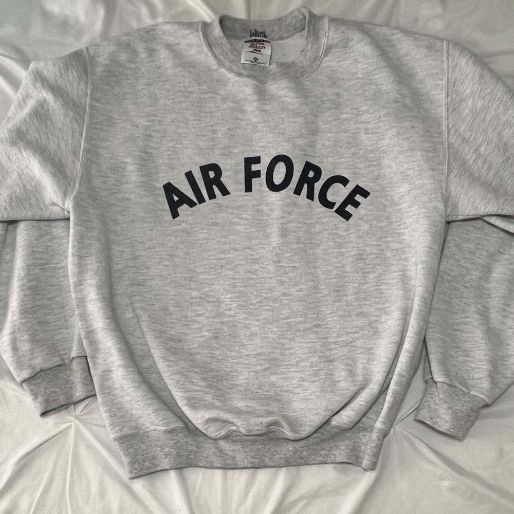 Vintage Air Force Jerzees Crewneck Sweater